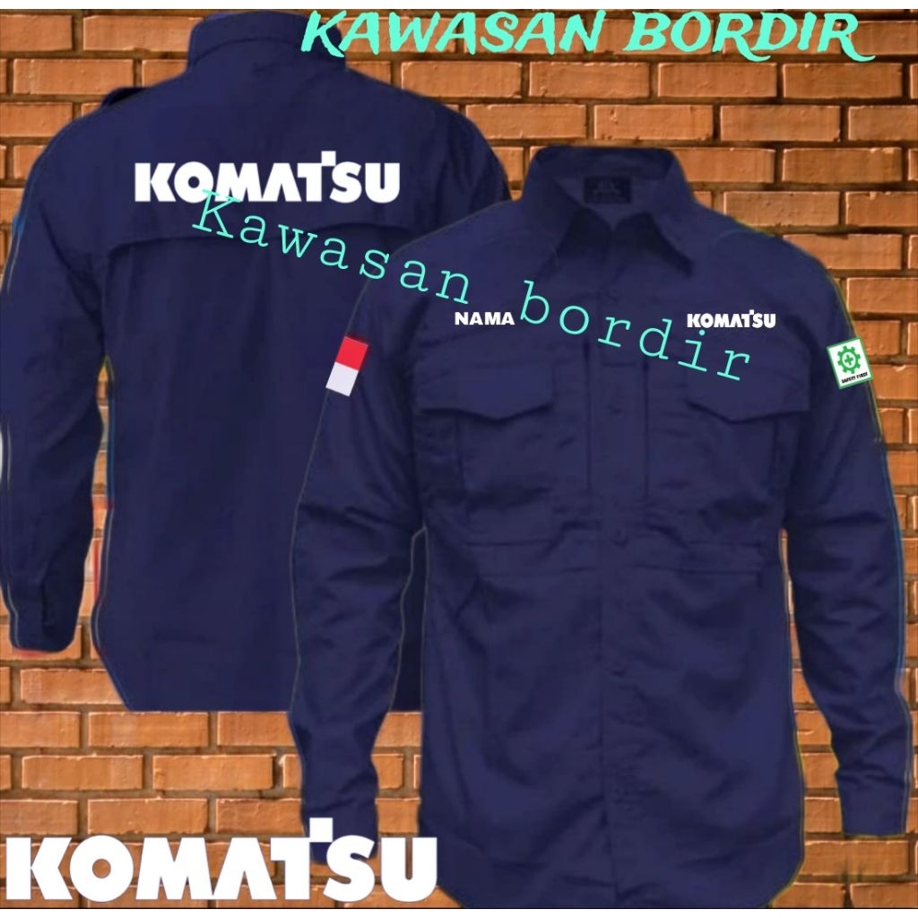 Premium kemeja tactical Komatsu seragam Komatsu baju Komatsu Pdh Komatsu seragam tactical Komatsu ke