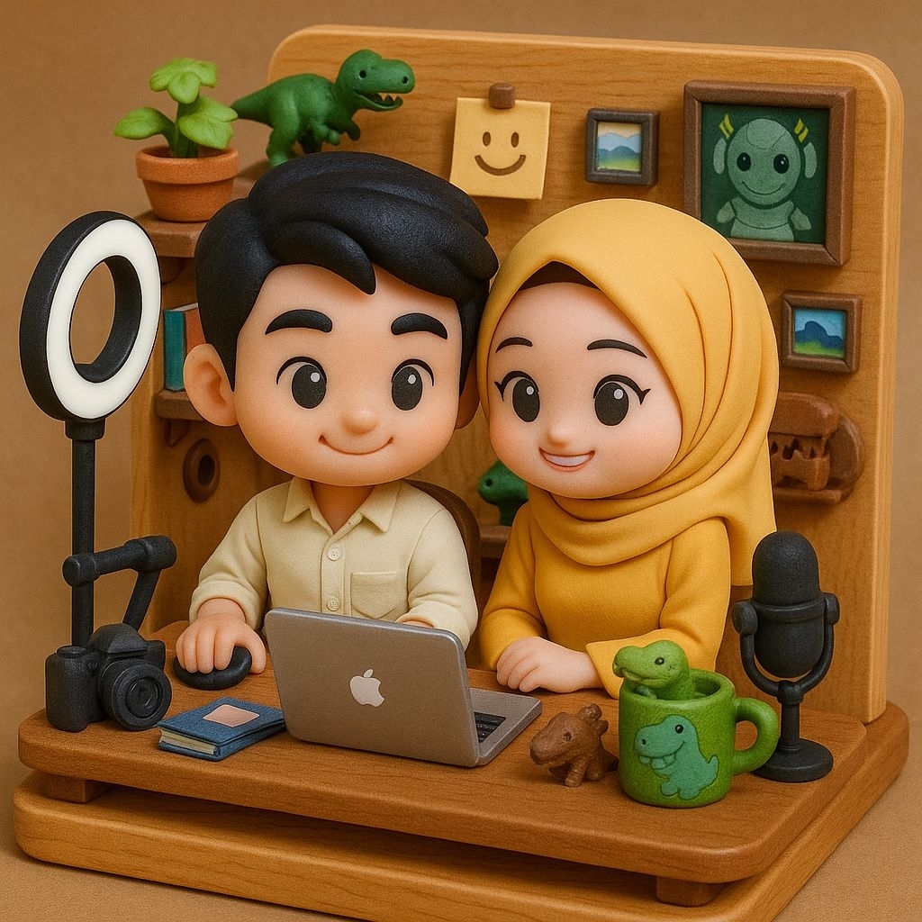 EDIT FOTO MINIATUR / DIORAMA / KARTUN / KARTUN 3D