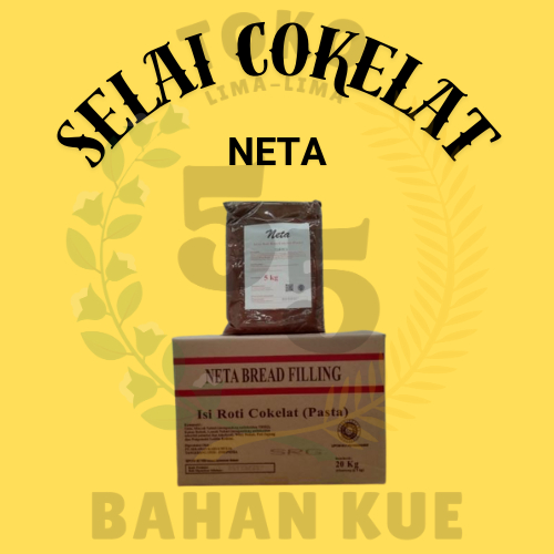 

Selai / Filling Cokelat Merek Neta 5kg