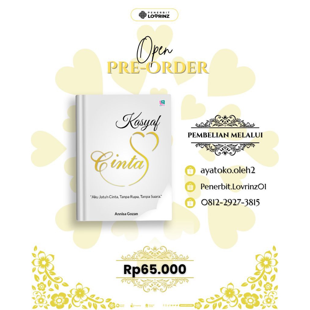 

Kasyaf Cinta Buku Original