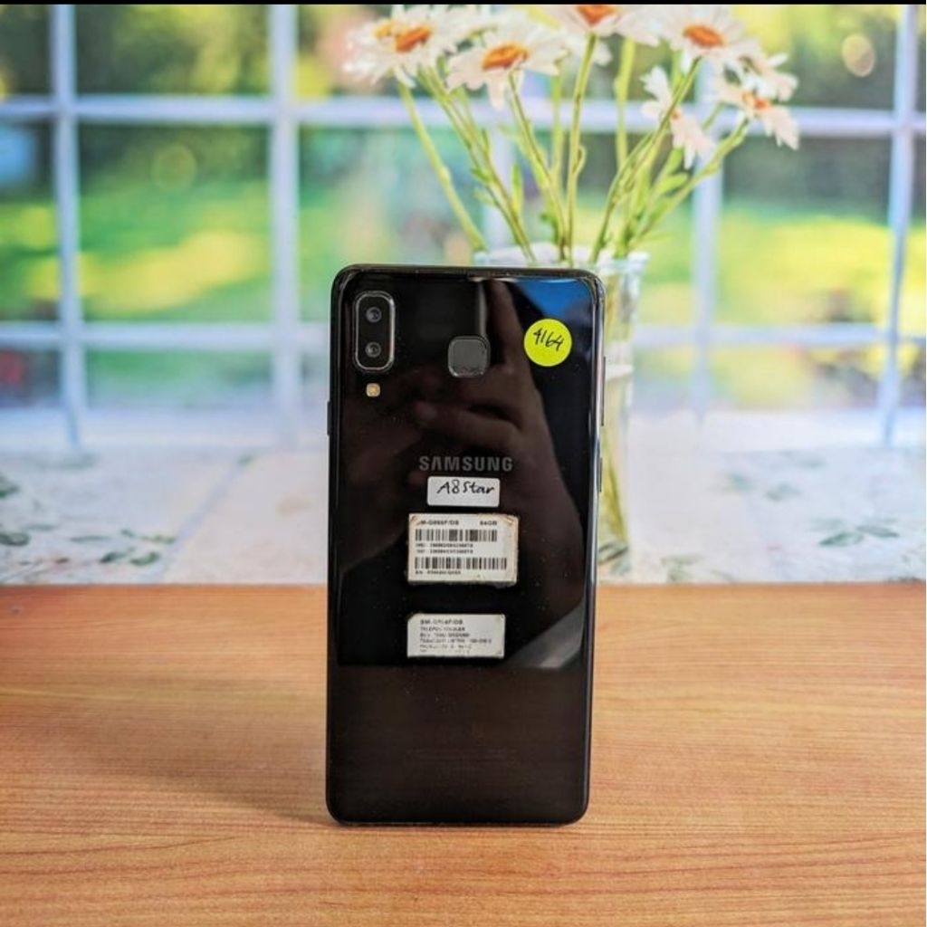 Termurah SAMSUNG GALAXY A8 STAR RAM 4/64GB EX SEIN SECOND FULLSET NO MINUS