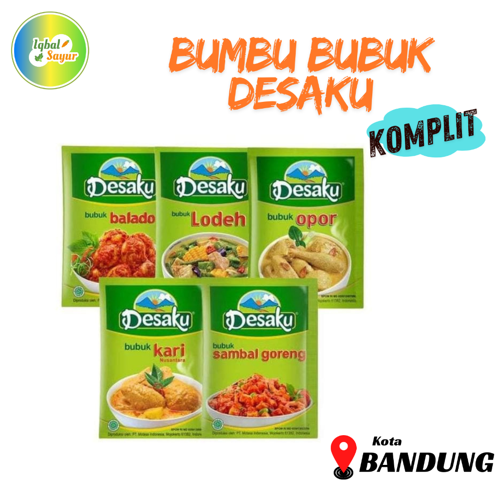 

Desaku Penyedap Rasa Komplit Bandung