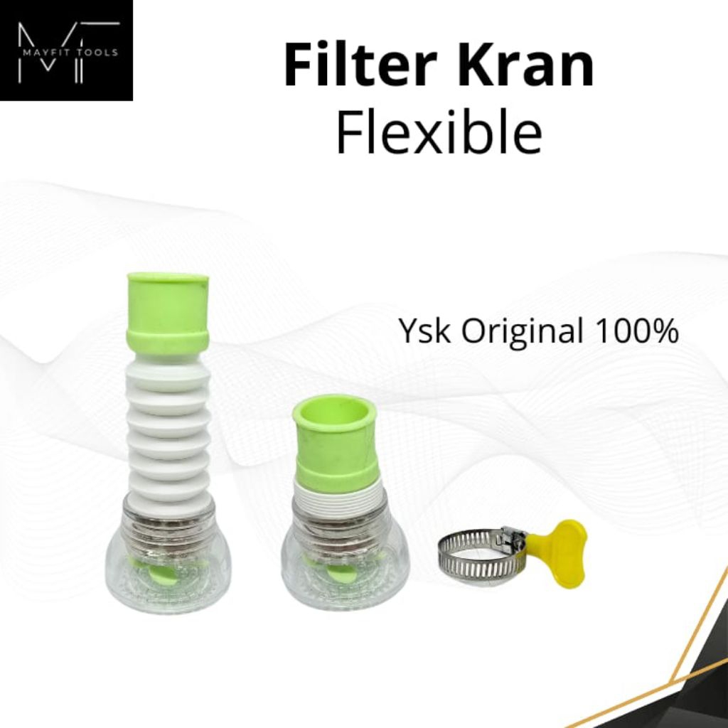 ( Original 100% )Saringan Air/ Filter kran / Sambungan Kran Air Flexible YSK