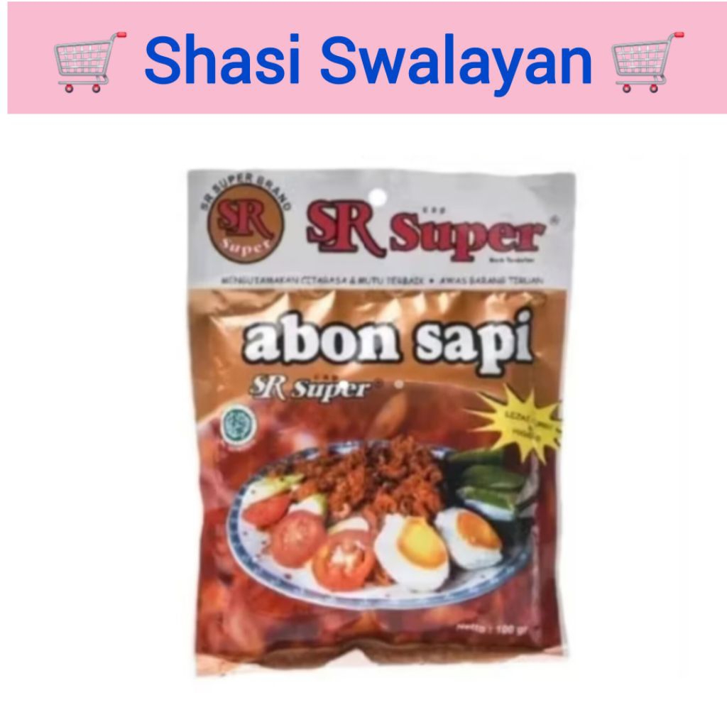 

SR SUPER Abon Sapi 100 Gram