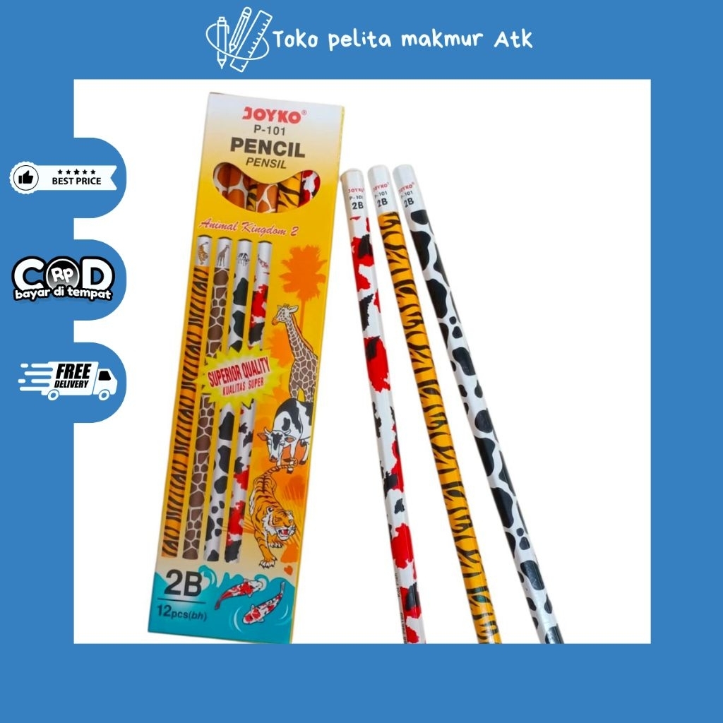 

PENSIL JOYKO P-101 (1 pack isi 12 pcs)