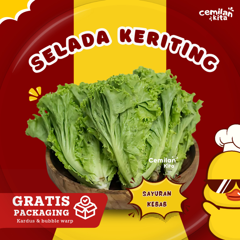 

Selada Keriting - Sayur Kebab - Selada Lalap - Cemilan Kita