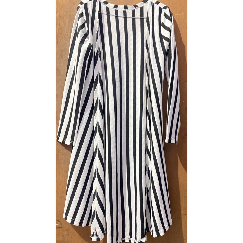 Cardi & Dress belah samping