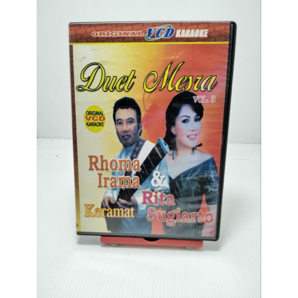 VCD duet MESRA RHOMA IRAMA DAN RITA SUGIARTO