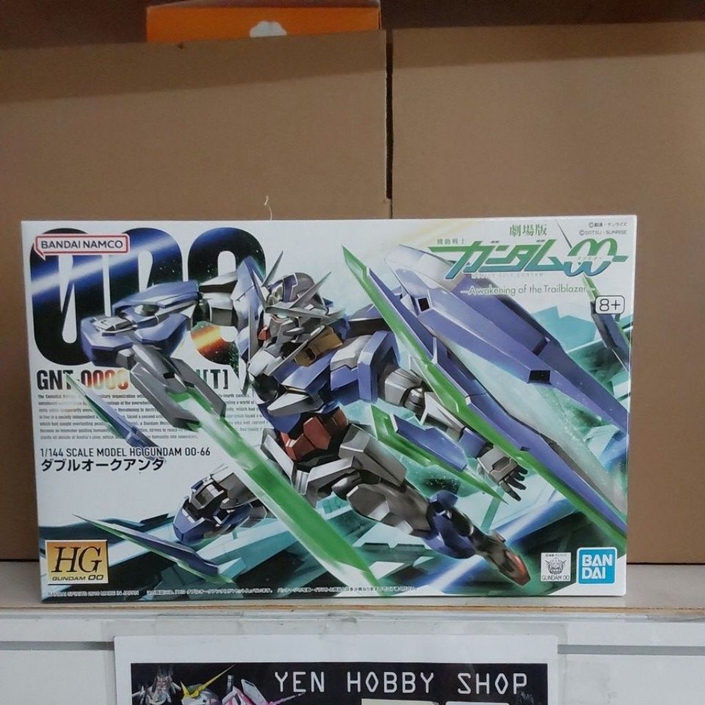GUNDAM HG GNT-OOOO QUANTA 64561/58784 [ORIGINAL BANDAI]