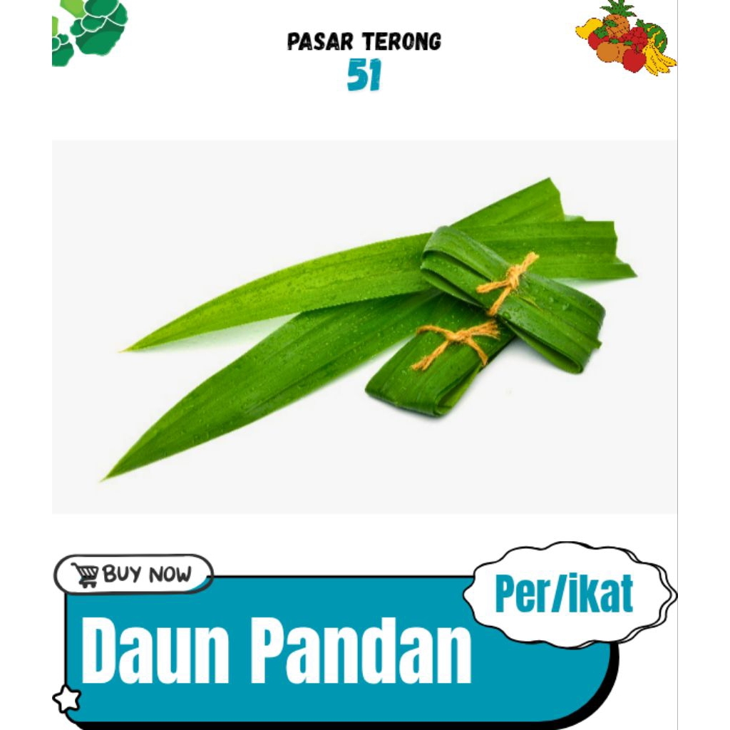 

Daun Pandan Makassar 5.000