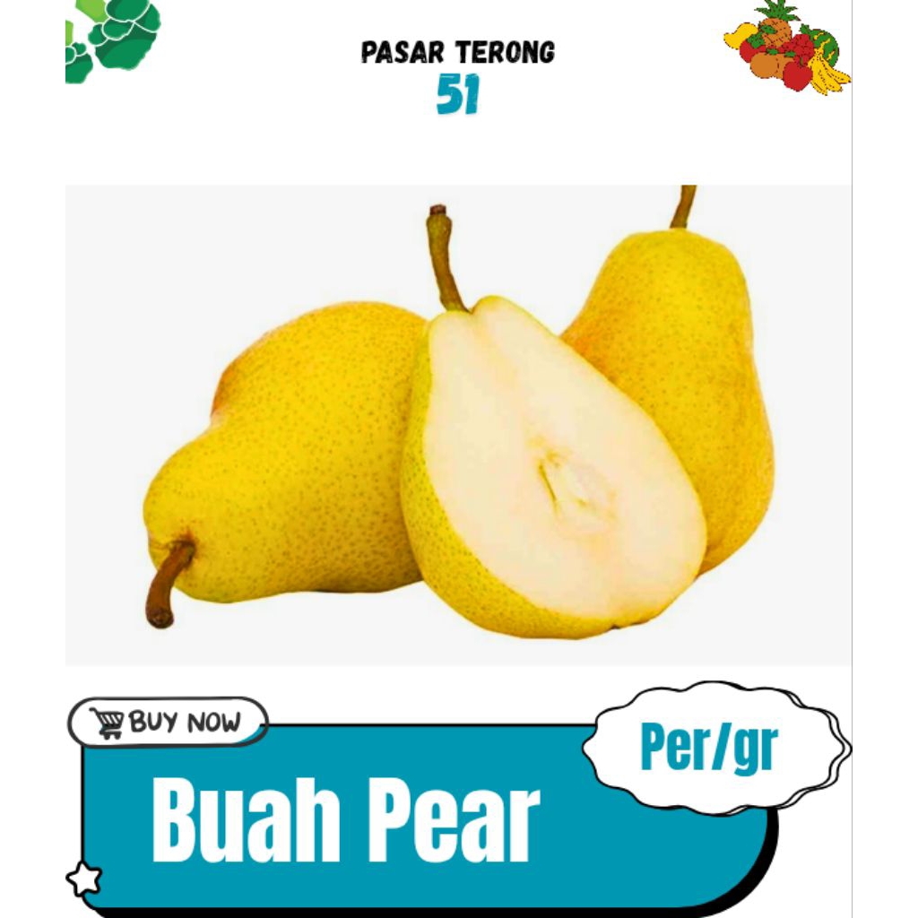 

Buah Pear 500g