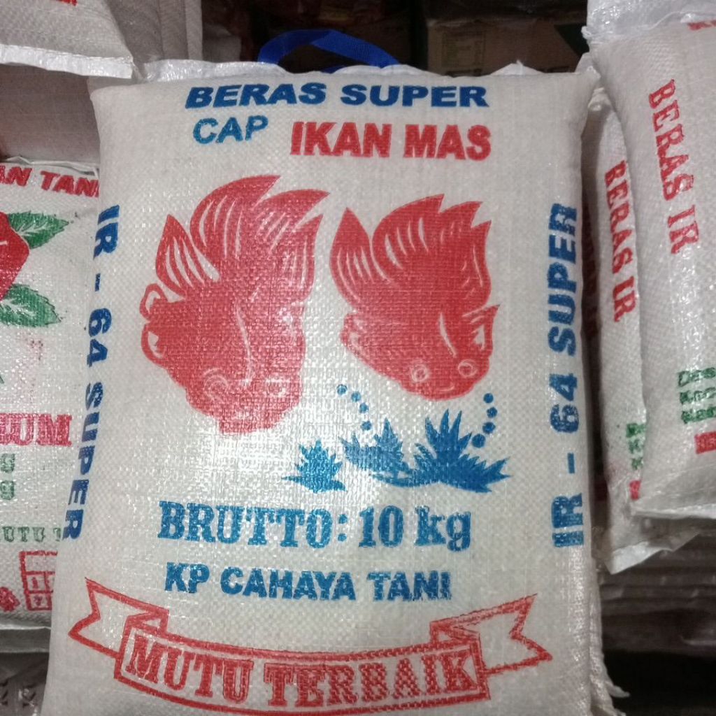 

BERAS SUPER - IKAN MAS IR 64 10kg