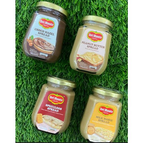 

DELMONTE Spread 190gr/ Choco Hazel Spread/ Speculoos Spread/ Milk Marie Spread/ Peanut Butter Spread