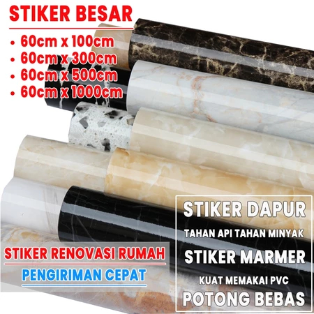 【strugglerhome】walpeper dapur anti minyak dan api wallpaper dinding dapur stiker dinding dapur anti 