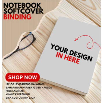 

Notebook A5 Custom Buku Tulis Catatan Polos Journal Sketsa Sekolah Kantor Isi 100 Lembar (200 Halaman)