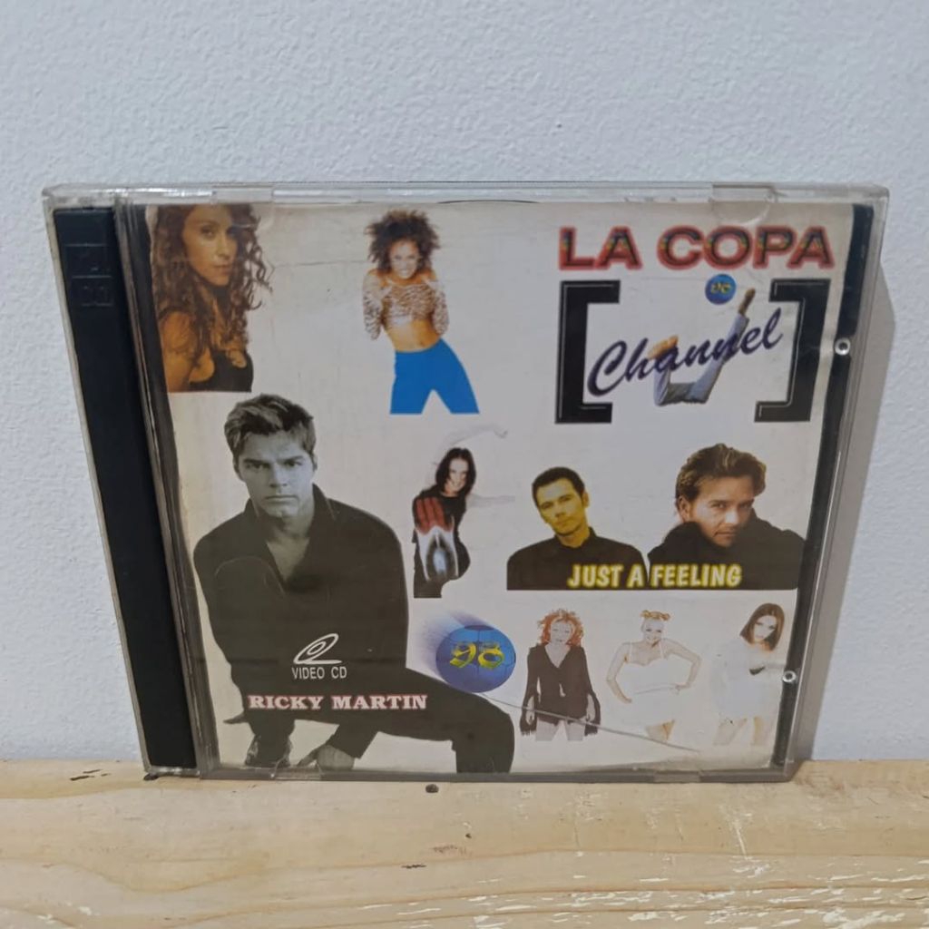 VCD Kompilasi LA COPA CHANNEL V (RICKY MARTIN, SPICE GIRL, MADONNA, MR. BIG, AQUA and More)
