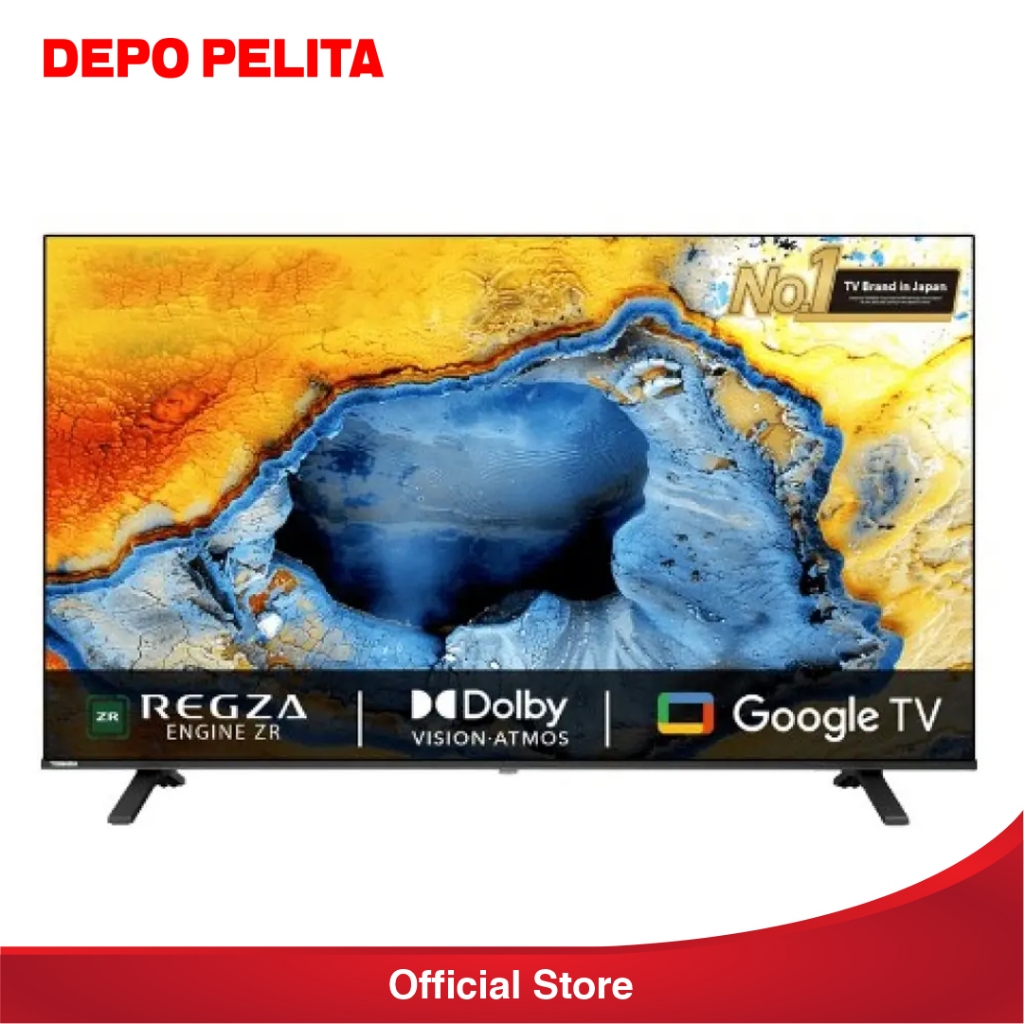 TV LED TOSHIBA 55 Inch GOOGLE TV 4K UHD 55C350NP