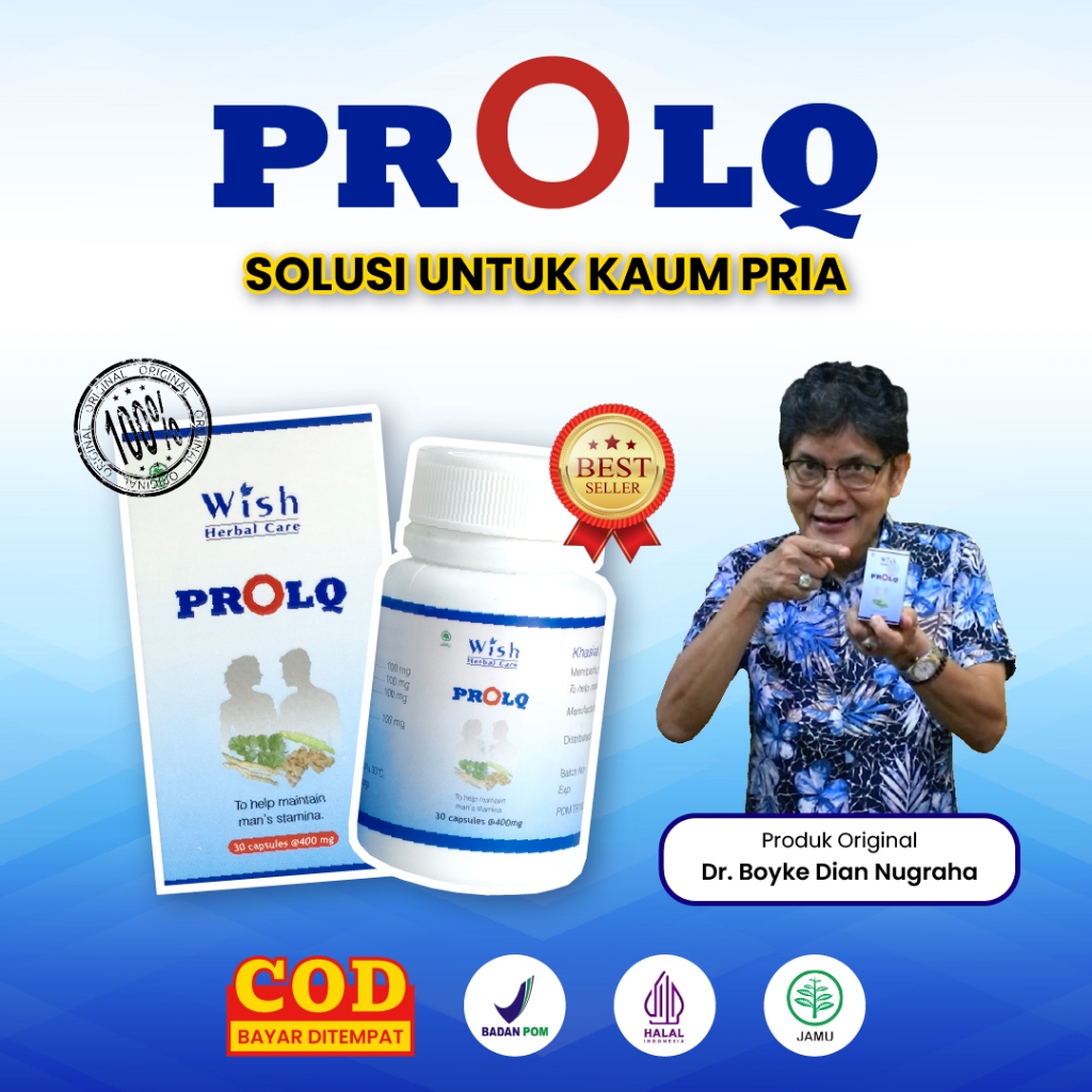 Pro LQ Kapsul Original Boyke Dian Nugraha