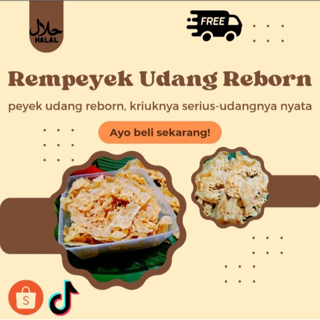 

Rempeyek Udang Reborn