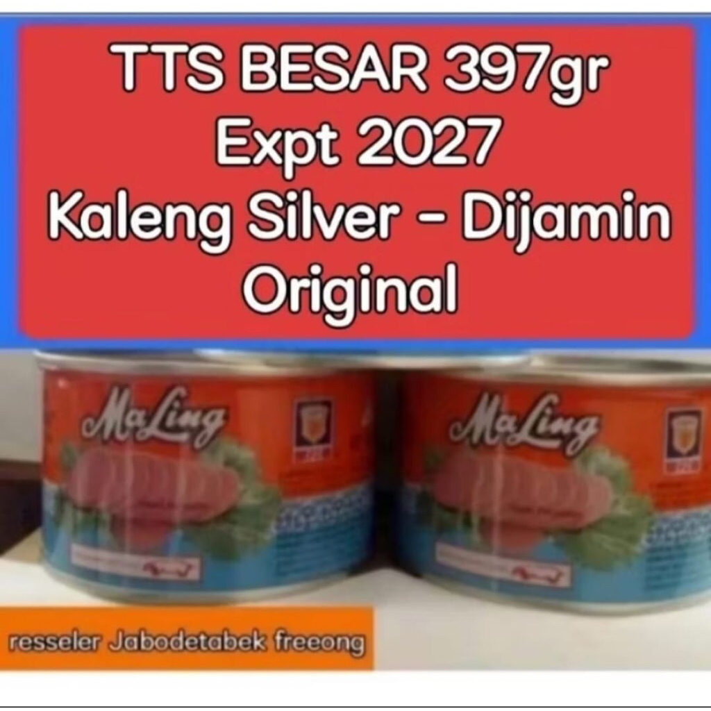 

MaLing TTS 397 gram Ukuran Besar - Non Halal