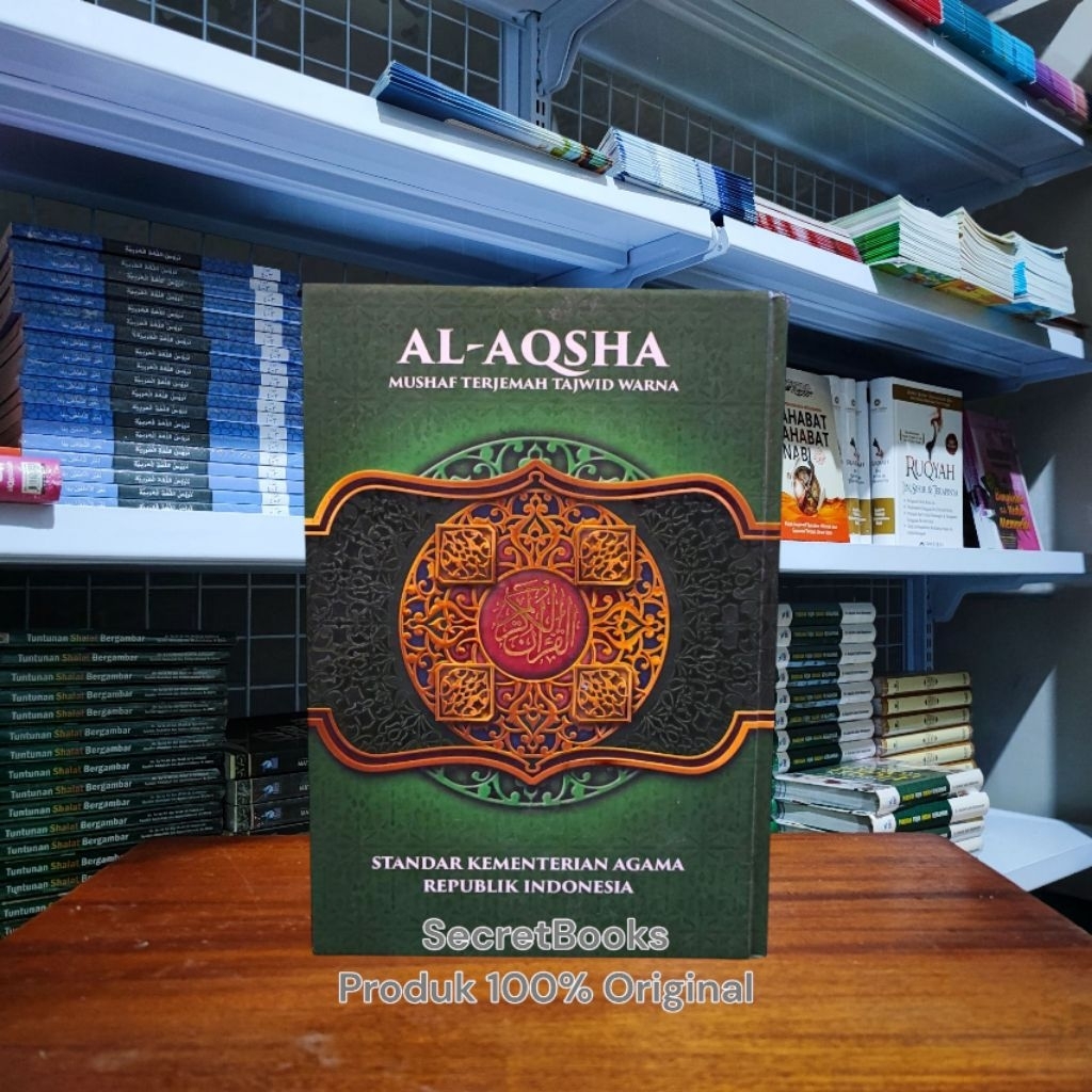 Al Quran Al Aqsha Terjemahan Tajwid B5 Hardcover
