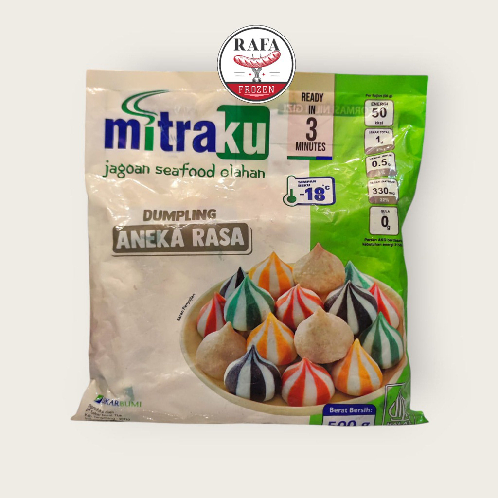 

MITRAKU ANEKA RASA DUMPLING 500G