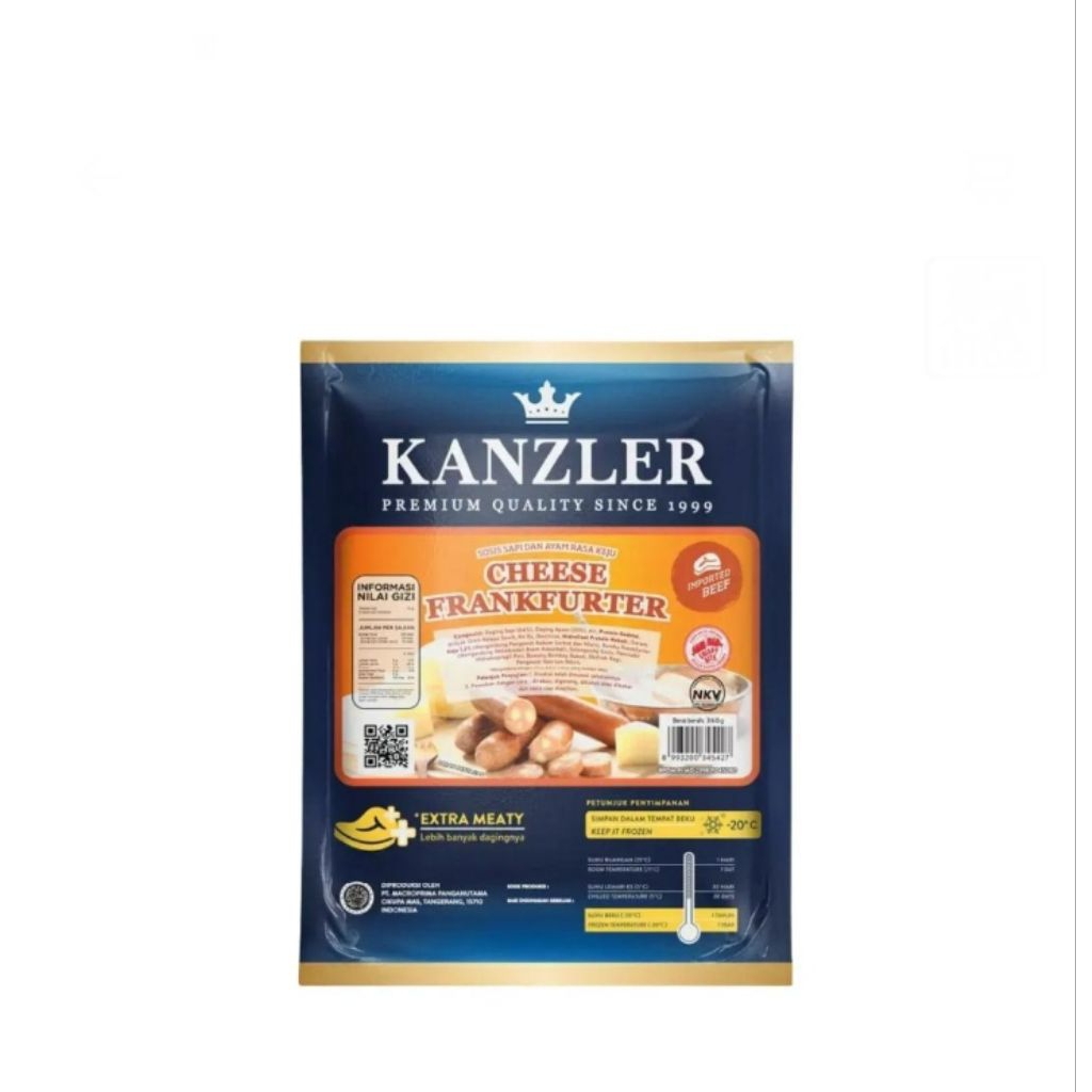 

kanzler sosis cheese 360 gr