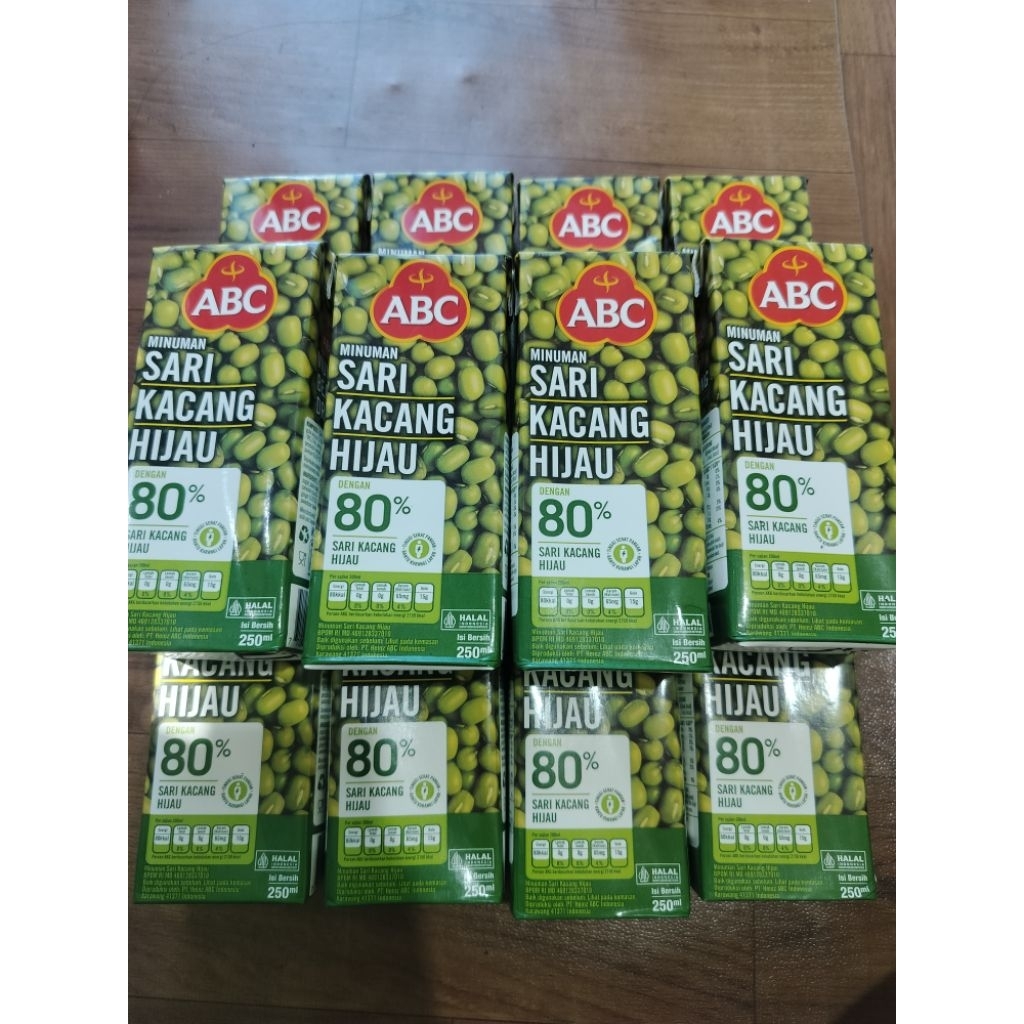 

ABC MINUMAN SARI KACANG HIJAU 250ML HARGA MURAH HARGA 1 KOTAK 7.7 SALE SHOPEE DAY