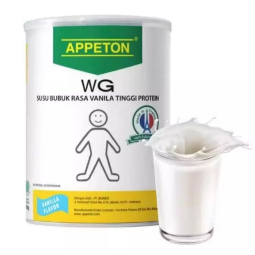 

APPETON WG Susu Penambah Berat Badan Bukan Kaleng 200gr / Susu Penambah Berat Badan