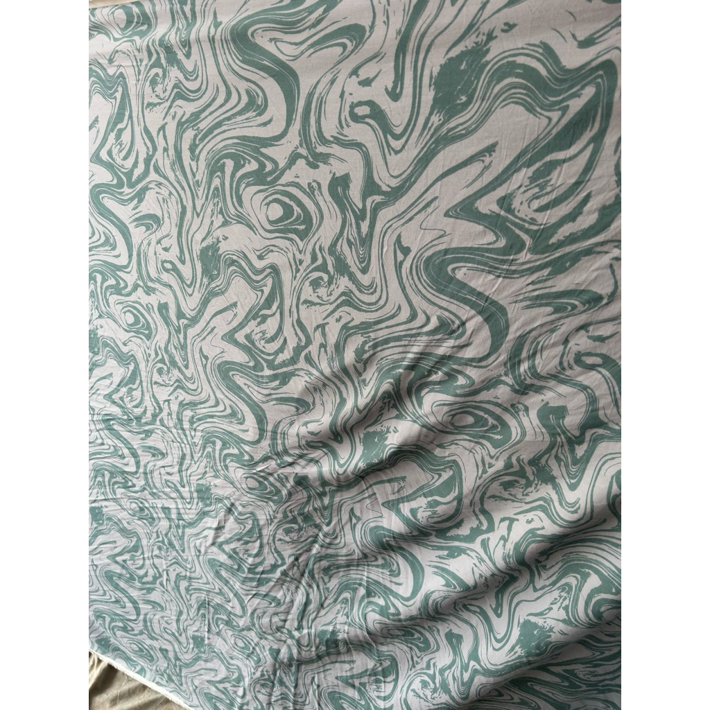 KAIN KATUN RAYON MOTIF ABSTRAK TRIBAL