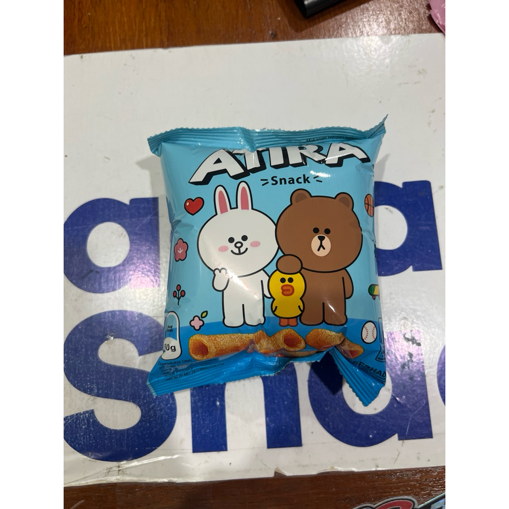 

chiki ciki BABY SHARK kemasan baru Line Friend snack by atira ecer