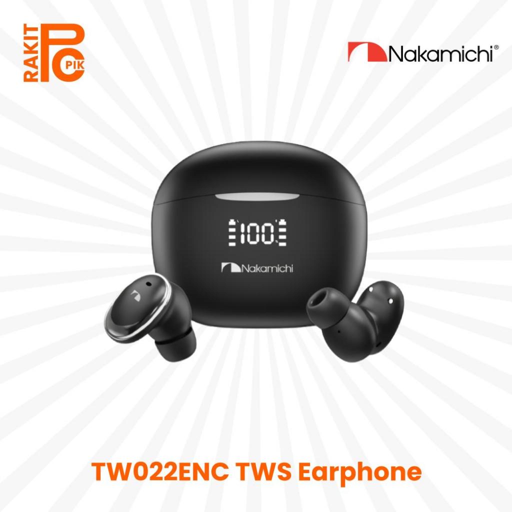 Nakamichi Tw022Enc True Wireless Earbuds Bluetooth TWS Gaming Earphone