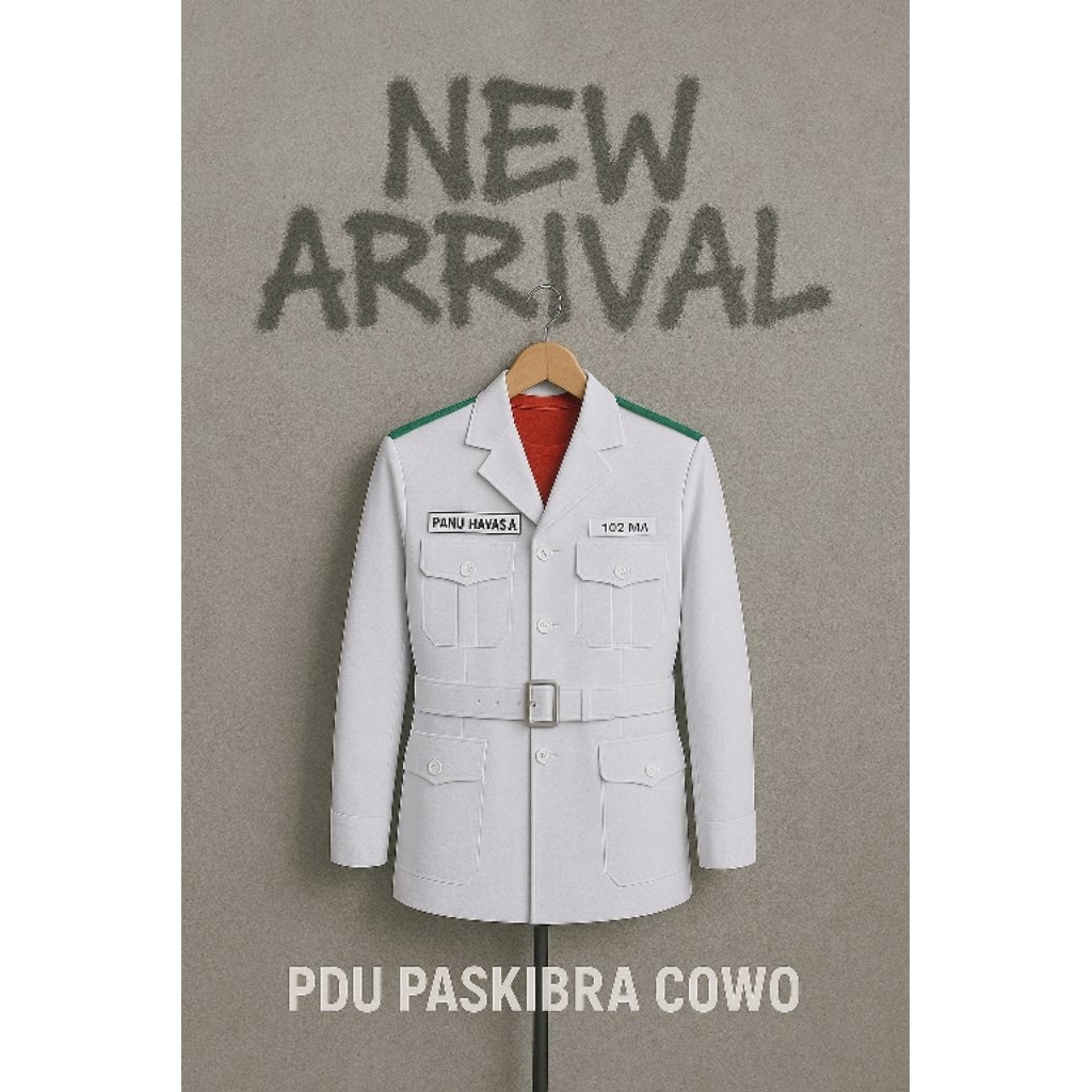 baju pdu paskibra cowo/Atasan baju pdu paskibra cowo - cewe/baju pdu paskibra lengkap/seragam pdu pa