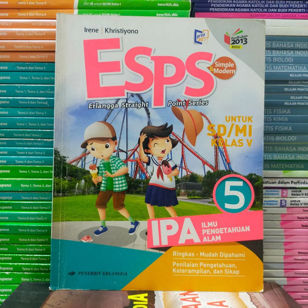 Buku ESPS IPA Ilmu Pengetahuan Alam Kelas 5 SD Edisi Revisi K13