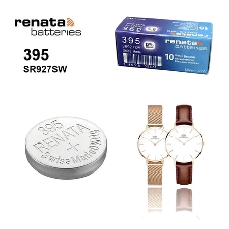 Baterai Jam Tangan SR927SW Renata 395 / Baterai Jam Tangan Original