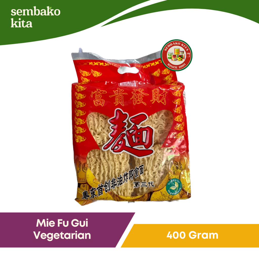 

Mie Fu Gui Vegetarian / Fukui Mien 400 gr