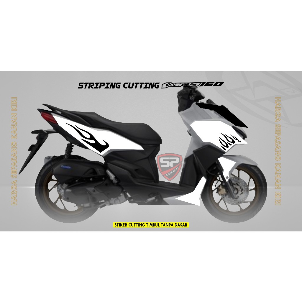 STIKER STICKER STRIPING VARIO API CUTTING