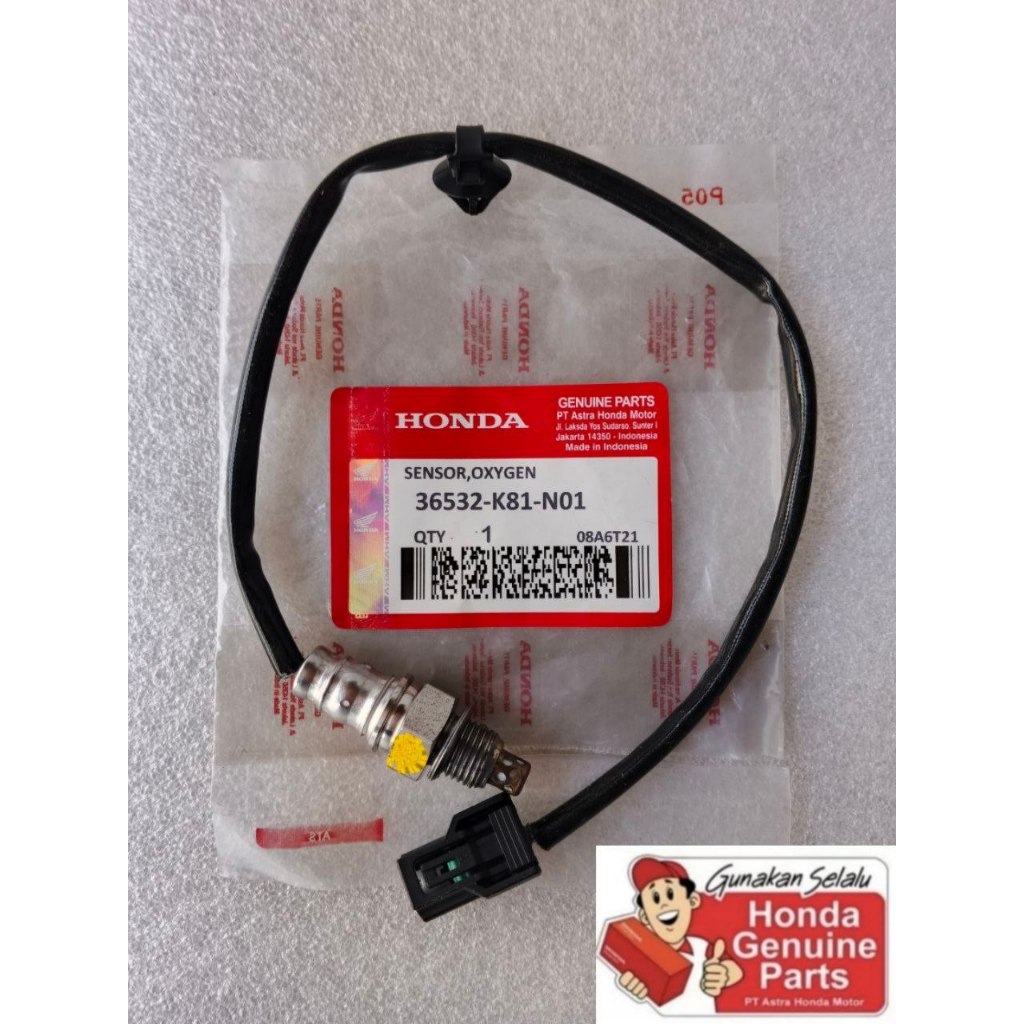 Sensor Oksigen O2 K81 Beat Esp, Beat Street, Beat Pop Original Baru Honda
