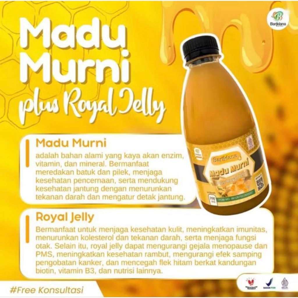 

MADU MURNI PLUS ROYAL JELLY | MADU MURNI | BARIKLANA