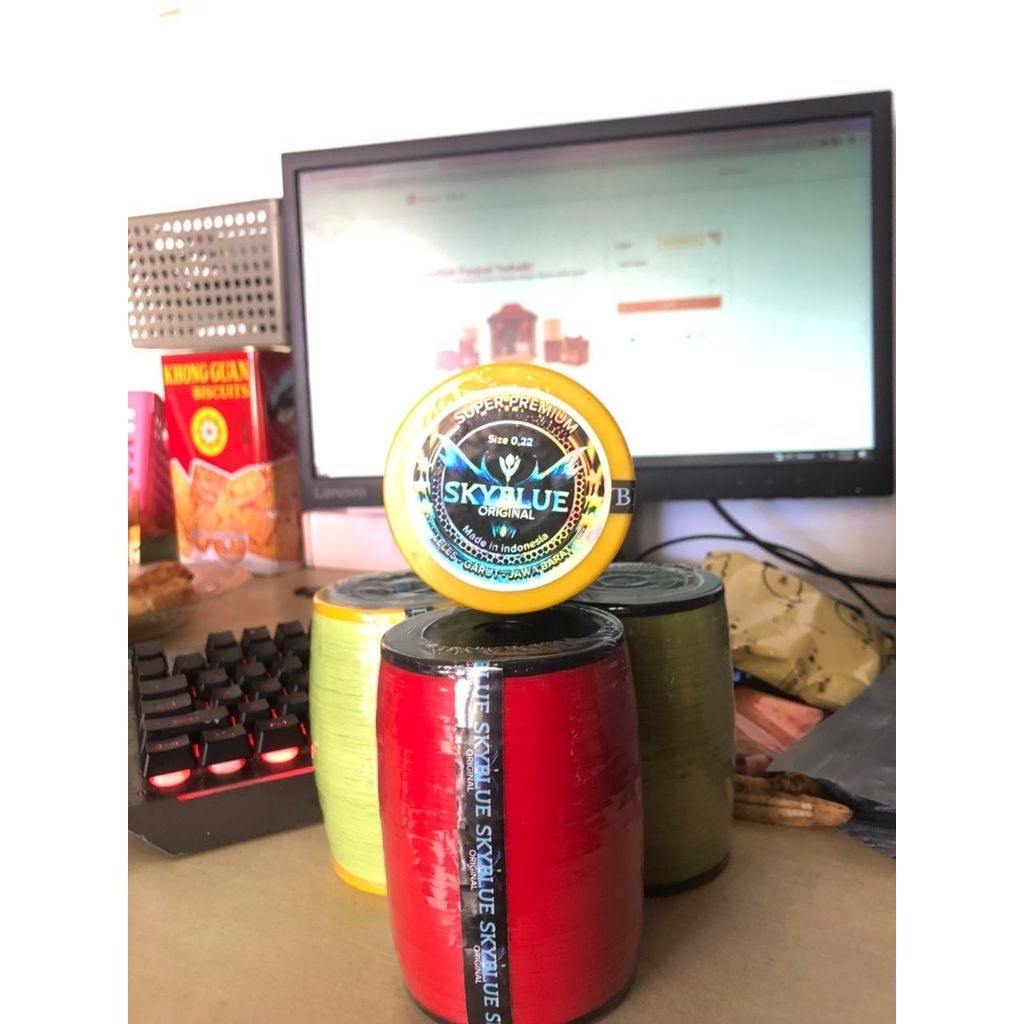 Senar Gelasan Indachi Original – Cocok Lomba & Harian size 0,22