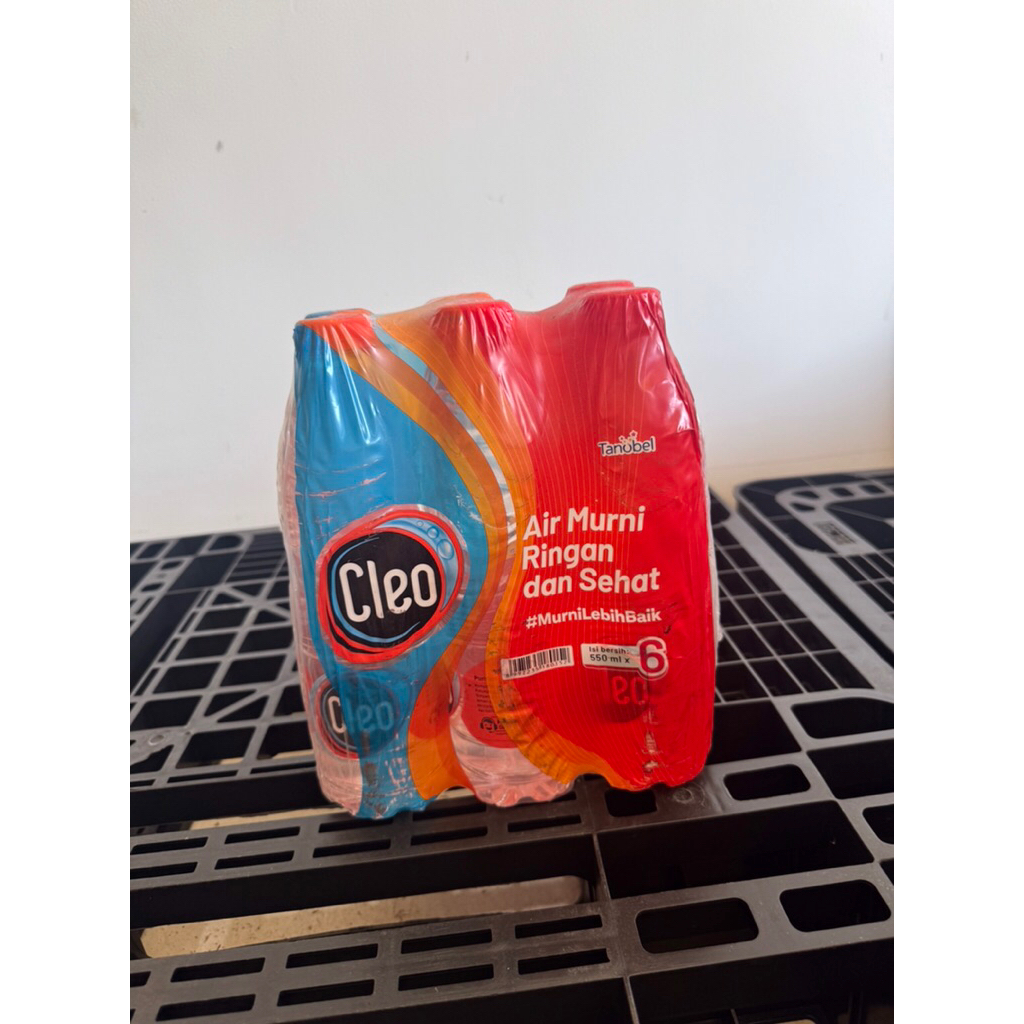 

Cleo Botol kemasan 550ml isi 6pcs