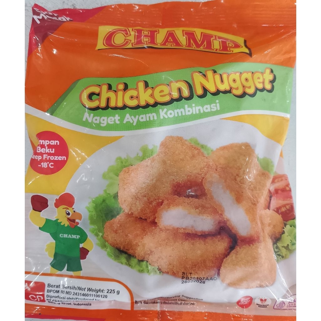 

Champ Chicken Nugget 225gr