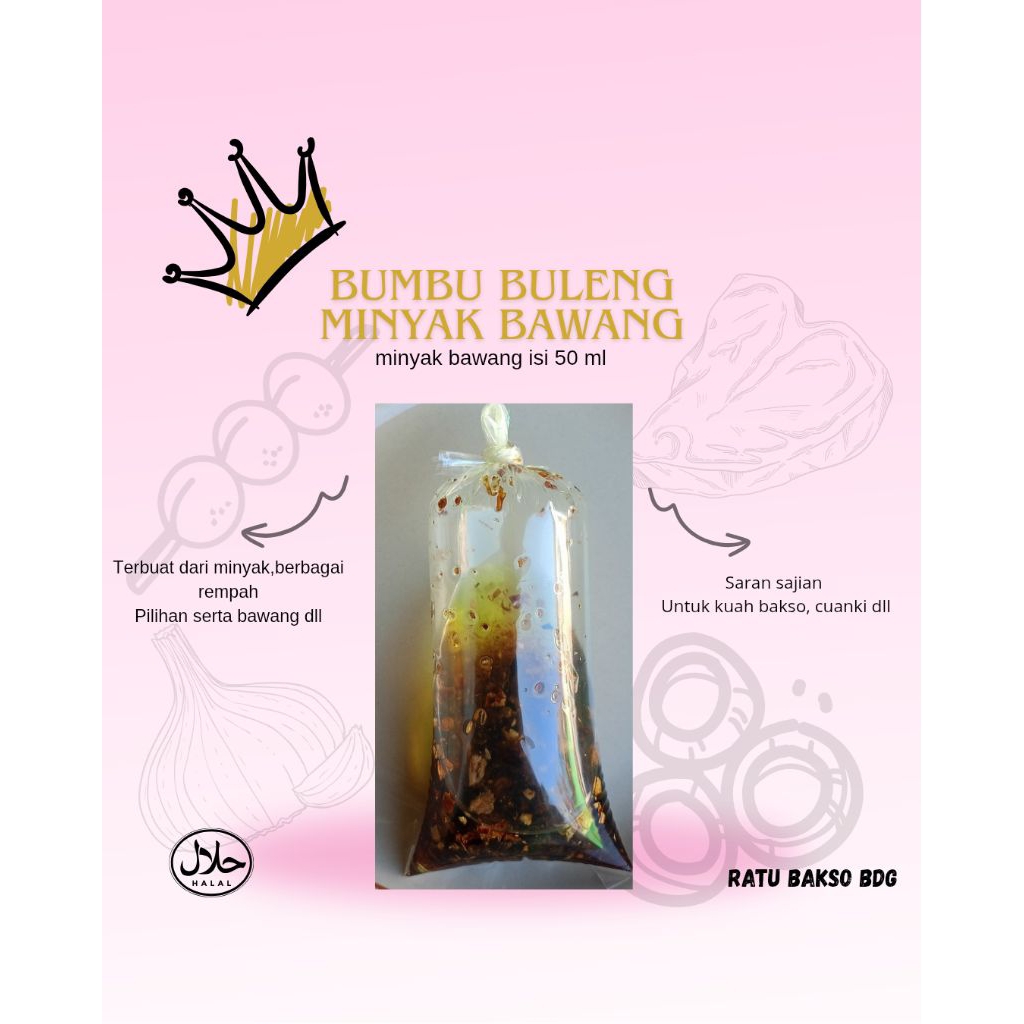 

bumbu buleng,minyak bawang,bumbu kuah bakso
