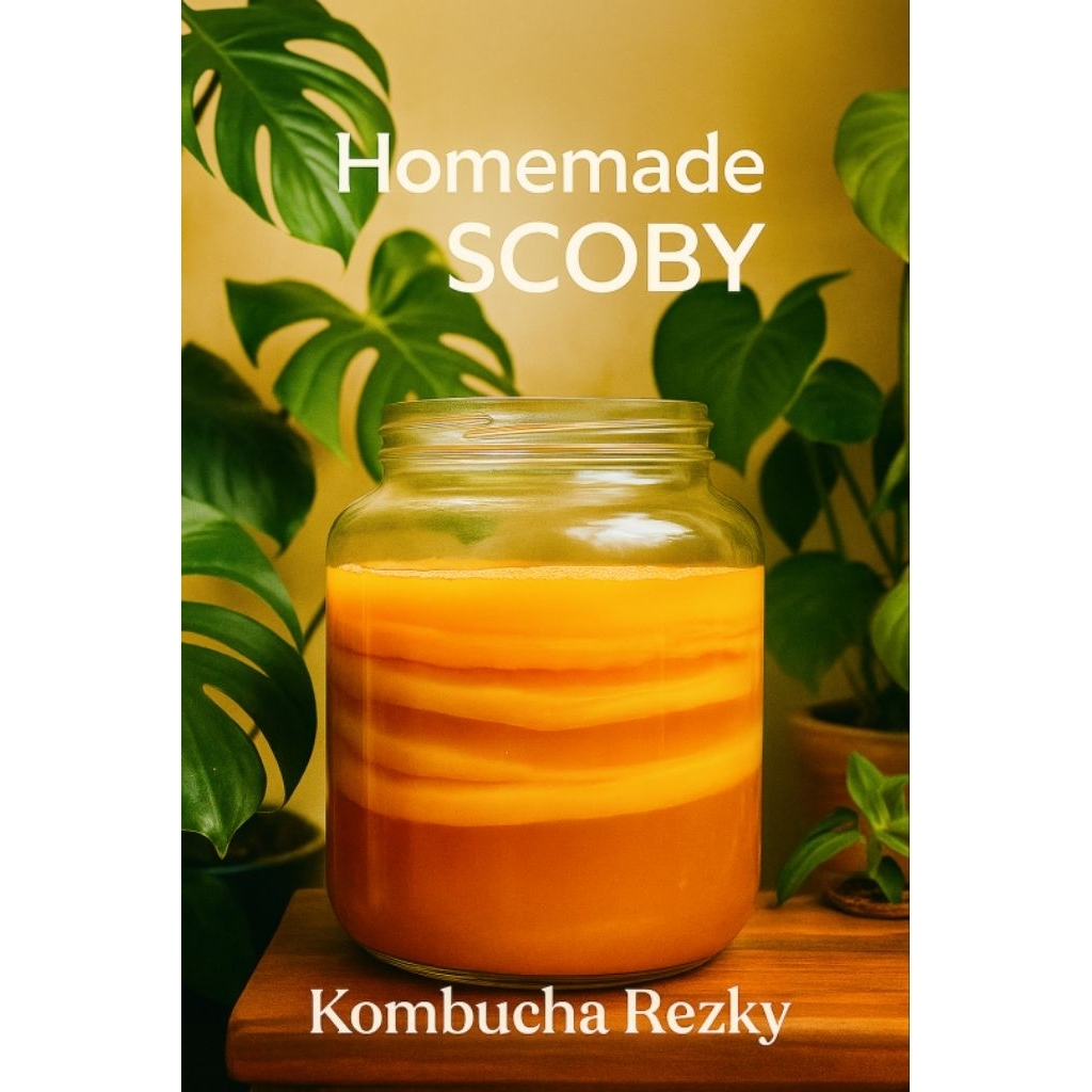 

Bibit Scoby Kombucha + Starter | Siap Pakai | Jamur Dipo Organik