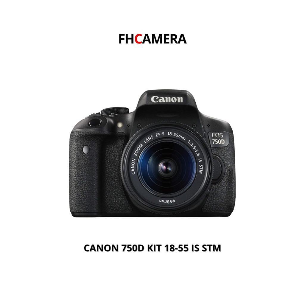 CANON 750D KIT 18-55 IS STM MULUS SECOND