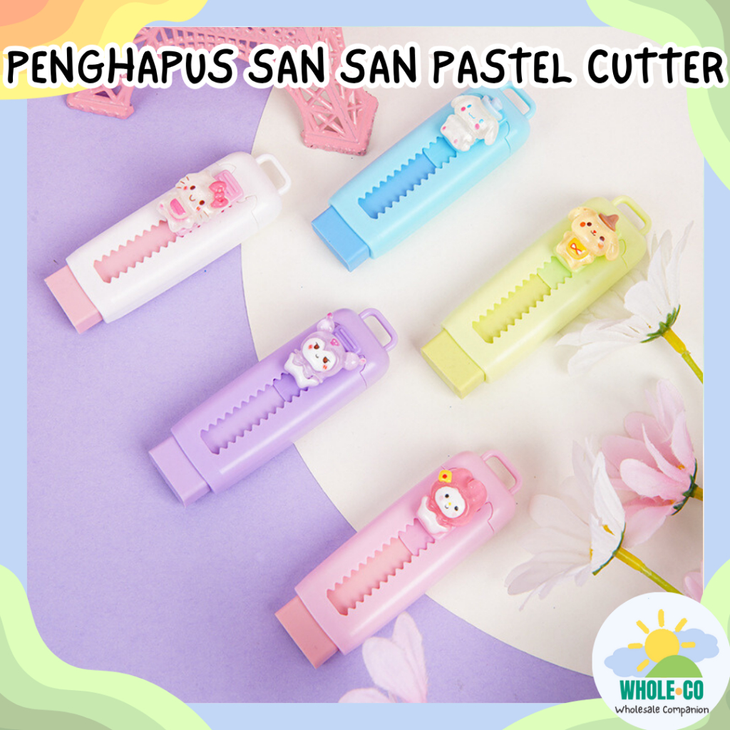 

Penghapus Cutter San San Pastel Premium Mekanik Moroll Kuro bentuk Kotak Lucu Unik Imut Termurah Grosir Cod