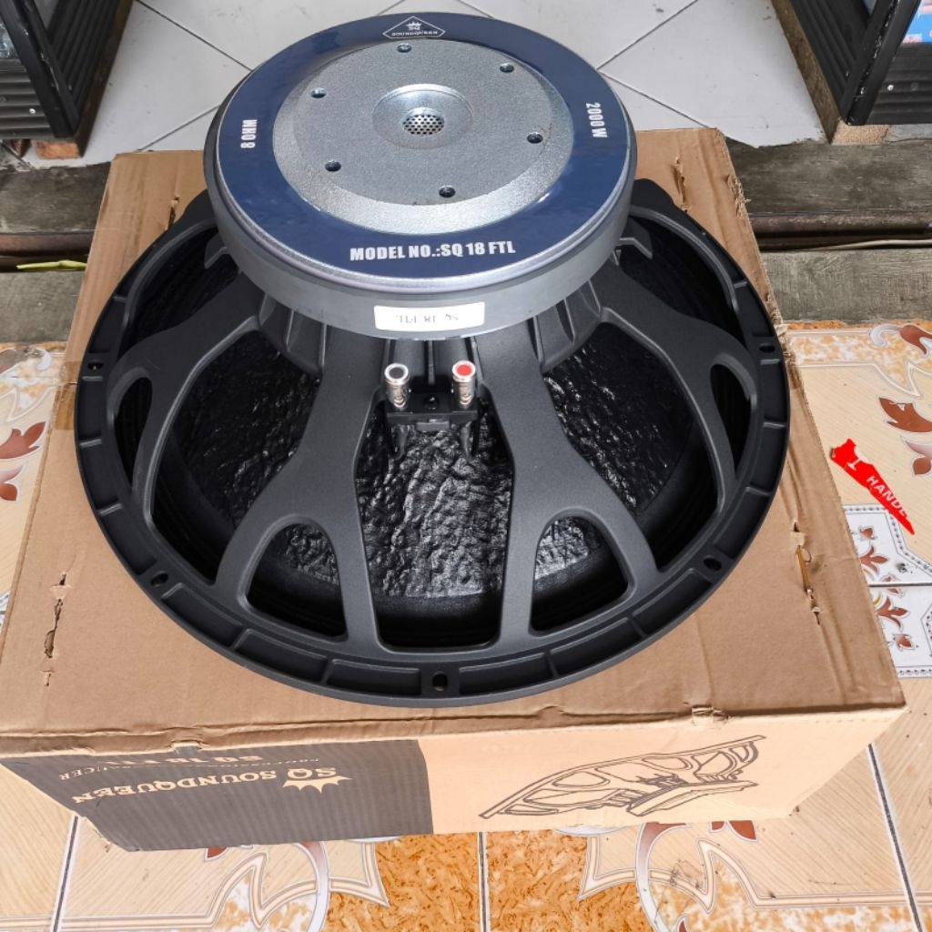 SOUNDQUEEN 18 FTL SPEAKER KOMPONEN 18 INCH