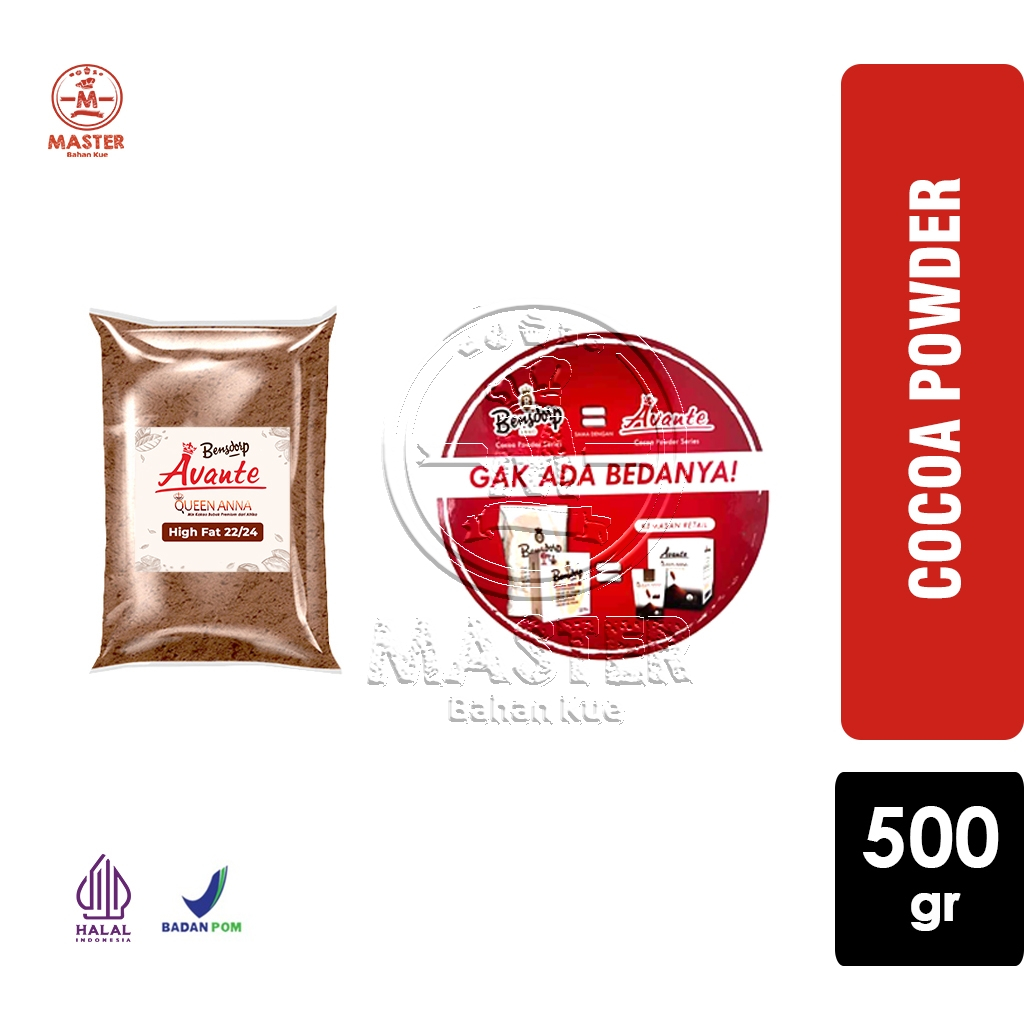 

Bensdorp Cokelat Bubuk Avante Queen Anna Cocoa Powder [500 gr]