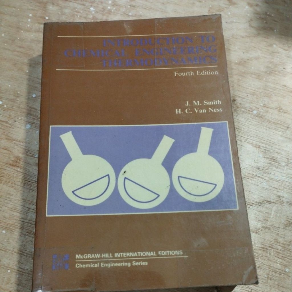 Buku Original Introduction To Chemical Engineering Thermodynamic