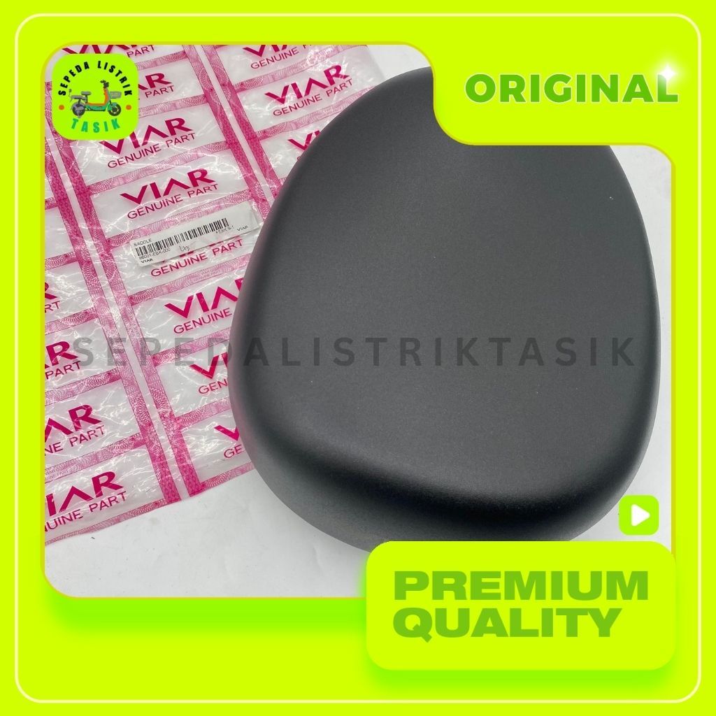 Jok Depan Sepeda Listrik Viar U3 / 96001-EBK-000 - ORIGINAL 100% - SPAREPART SEPEDA LISTRIK